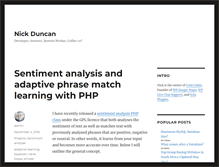 Tablet Screenshot of nickduncan.co.za